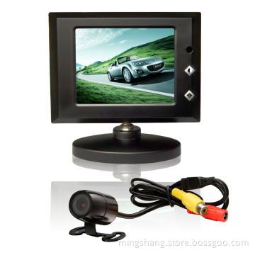 Wired/Wireless Car Rearview System with Licence Plate Camera and 2.7-